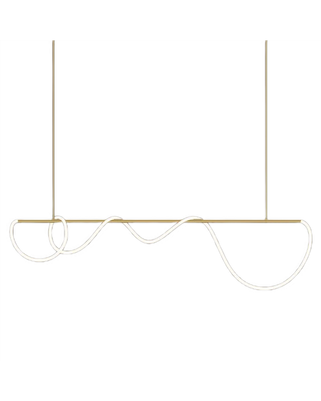 Chandelier TRACER LUX — designer chandelier, custom lighting by RODESIGNE