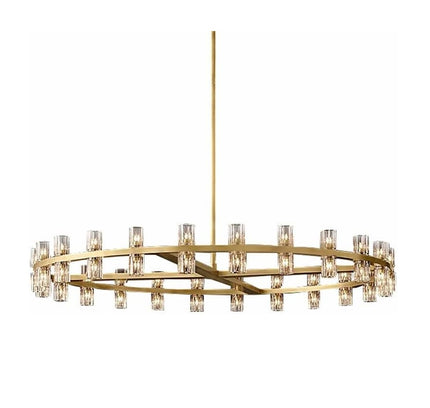 Chandelier TRENTINO by Rodesigne — brass designer chandelier, custom lighting by RODESIGNE