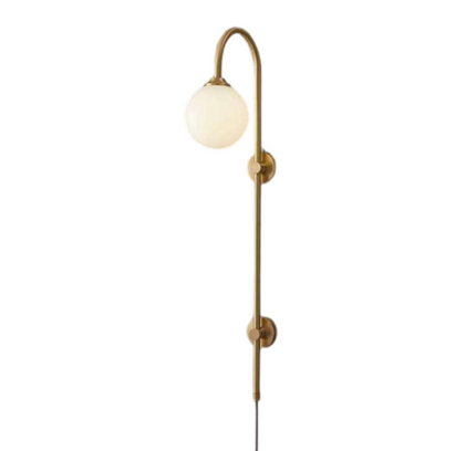 Wall Sconce MODERN SIMPLICITY — brass wall sconce lamp, designer lighting by RODESIGNE