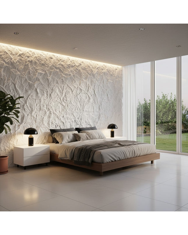 Panel SEA WOOD STONE — decorative acoustic wall panel, sound absorption by RODESIGNE