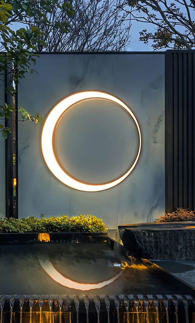 Wall lamp (Sconce) MOONY OUTDOOR by Rodesigne