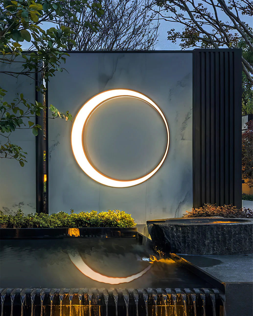 Wall lamp (Sconce) MOONY OUTDOOR by Rodesigne