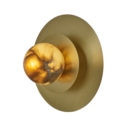Wall Sconce EKTOR — brass wall sconce lamp, designer lighting by RODESIGNE