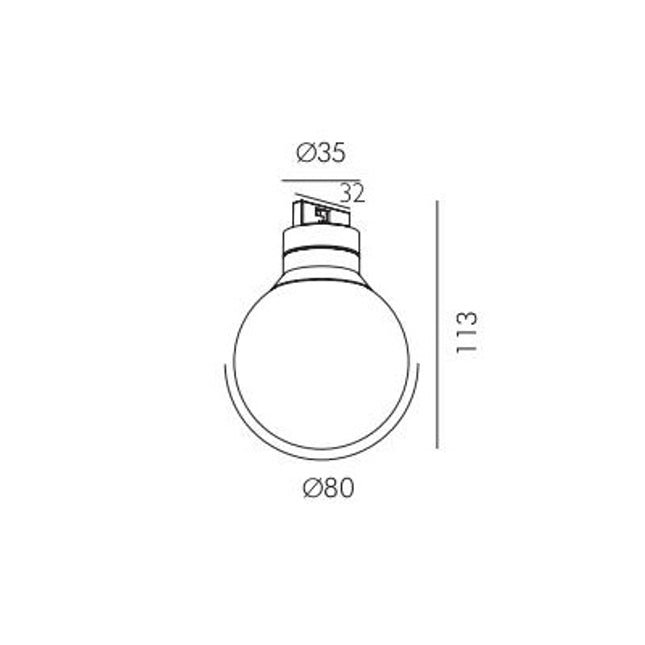 Track Light ROCCA-10 — track light, technical lighting by RODESIGNE