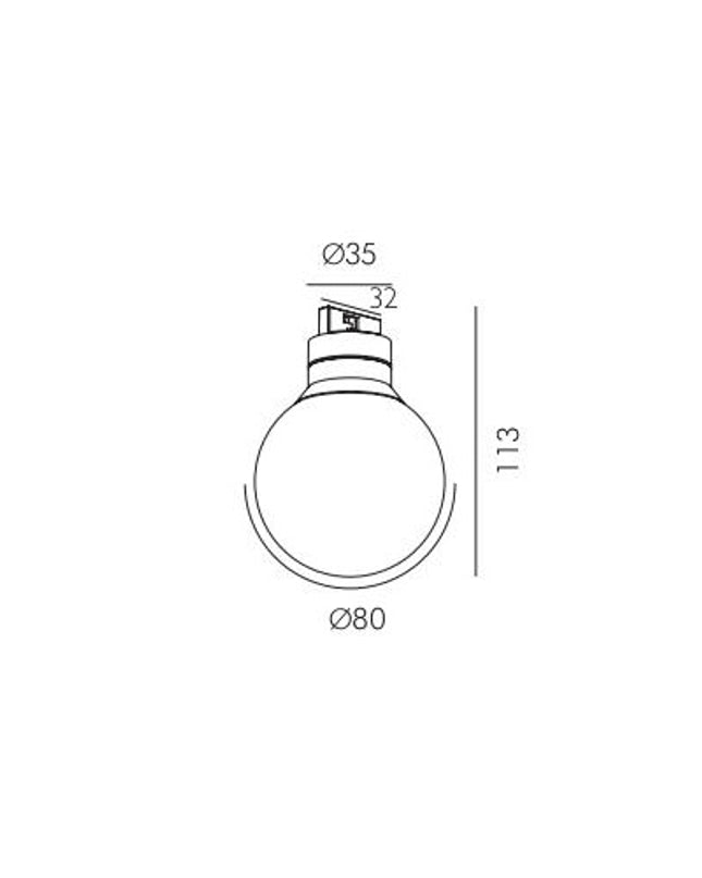 Track Light ROCCA-10 — track light, technical lighting by RODESIGNE