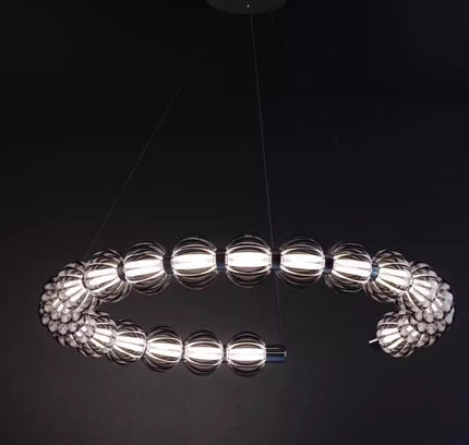 Chandelier NUMREN — designer chandelier, custom lighting by RODESIGNE