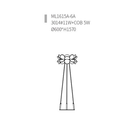 Floor Lamp GINGERINA — designer floor lamp by RODESIGNE