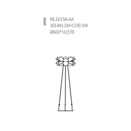 Floor Lamp GINGERINA