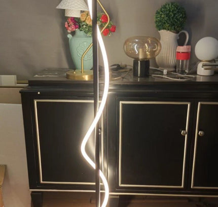 Floor Lamp TRACER TWISTED — designer floor lamp by RODESIGNE