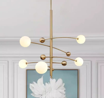 Chandelier TARPAN — designer chandelier, custom lighting by RODESIGNE