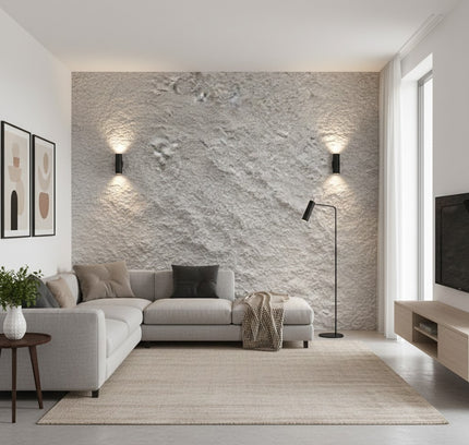 Wall Panel ROUGH GRANITE — decorative acoustic wall panel, sound absorption by RODESIGNE