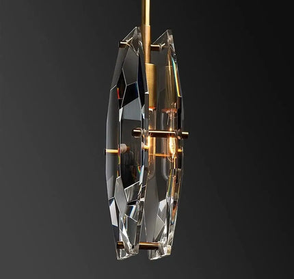 Pendant lamp FRANCAIX by Rodesigne — brass modern pendant light, custom designer lighting by RODESIGNE