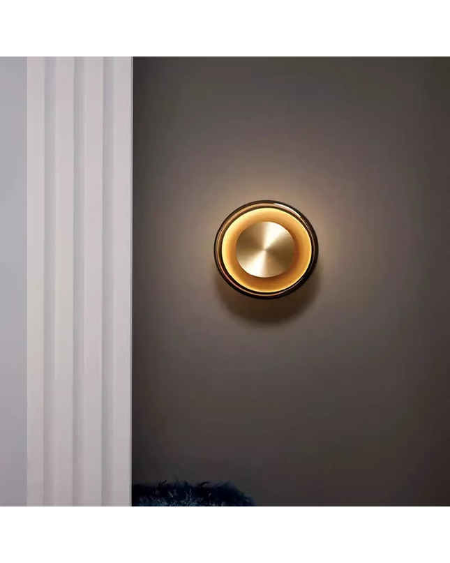 Wall Sconce SURRENDER — brass wall sconce lamp, designer lighting by RODESIGNE