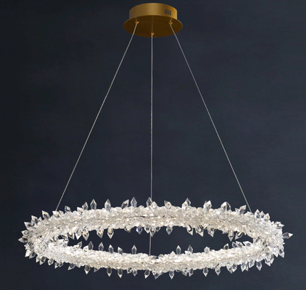 Chandelier DASETTA — designer chandelier, custom lighting by RODESIGNE