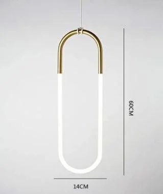 Pendant lamp Rudi Loop by Romatti