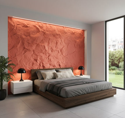 Panel ROCK WALL — decorative acoustic wall panel, sound absorption by RODESIGNE