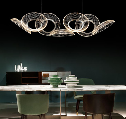 Chandelier KERESA — designer chandelier, custom lighting by RODESIGNE