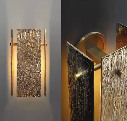 Wall lamp (Sconce) AUVERGNE by Rodesigne — brass wall sconce lamp, designer lighting by RODESIGNE