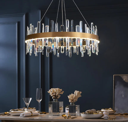 Chandelier RASSERO — designer chandelier, custom lighting by RODESIGNE