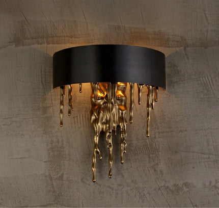 Wall Sconce PERAL — brass wall sconce lamp, designer lighting by RODESIGNE