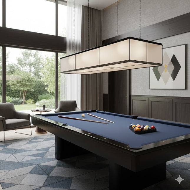 Billiard Light TERIZLA — modern pendant light, custom designer lighting by RODESIGNE
