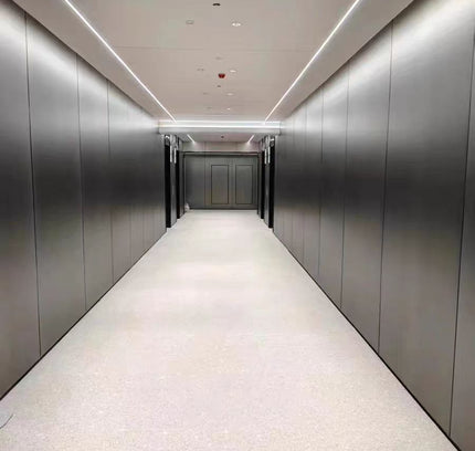 Wall Panel METAL FILM — decorative acoustic wall panel, sound absorption by RODESIGNE