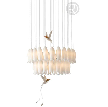 Chandelier FLOWERS&BIRDS by Rodesigne