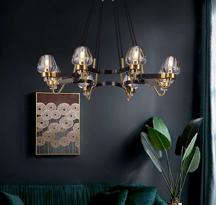 Chandelier KANTUM — designer chandelier, custom lighting by RODESIGNE