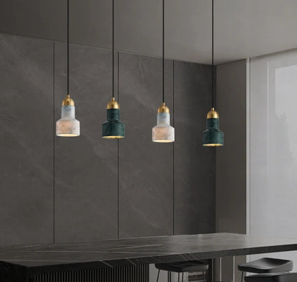 Pendant lamp RANIA by Rodesigne — brass modern pendant light, custom designer lighting by RODESIGNE