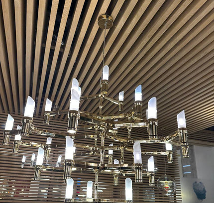 Chandelier CROWNY — designer chandelier, custom lighting by RODESIGNE
