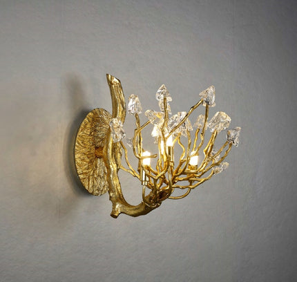 Wall Sconce WESTOR — brass wall sconce lamp, designer lighting by RODESIGNE