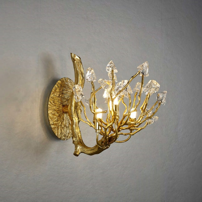 Wall Sconce WESTOR — brass wall sconce lamp, designer lighting by RODESIGNE
