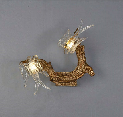 Wall Sconce TERRANO — brass wall sconce lamp, designer lighting by RODESIGNE