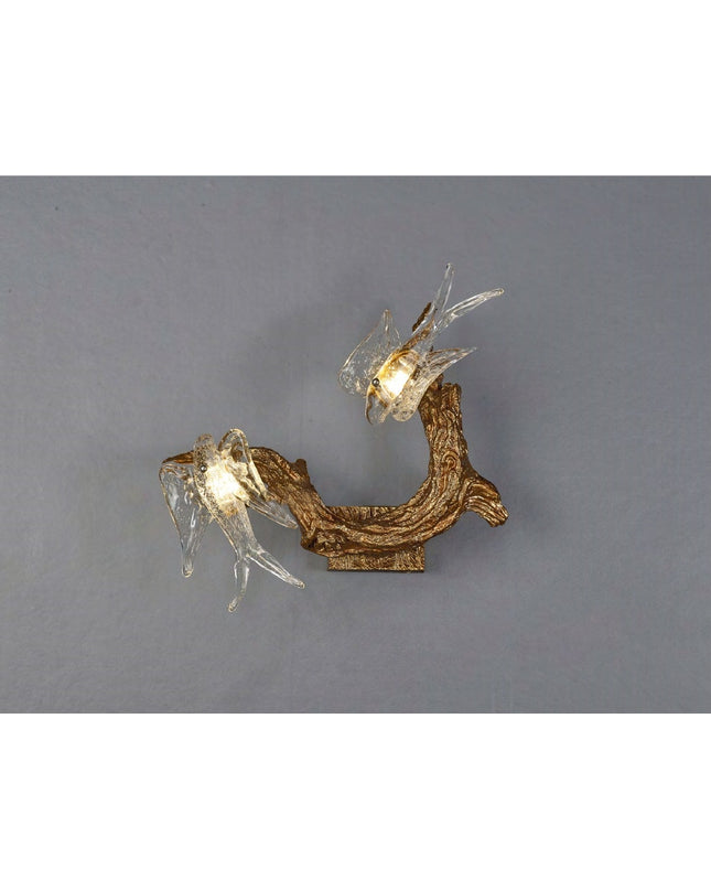 Wall Sconce TERRANO — brass wall sconce lamp, designer lighting by RODESIGNE