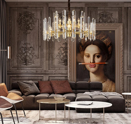 Chandelier ANIMEDO — designer chandelier, custom lighting by RODESIGNE