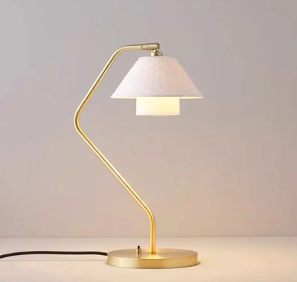 Table lamp DAMIAN by Rodesigne — brass designer table lamp by RODESIGNE