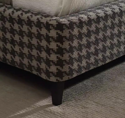 Bed LEKSA — designer bed, custom furniture by RODESIGNE