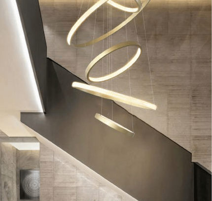 Chandelier KREISS FIVE — designer chandelier, custom lighting by RODESIGNE