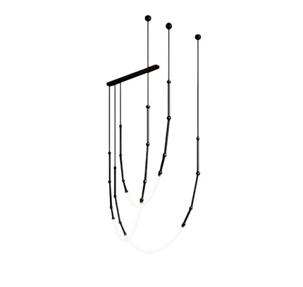 Chandelier HARRASMENT — designer chandelier, custom lighting by RODESIGNE