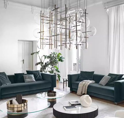 Chandelier QURES — designer chandelier, custom lighting by RODESIGNE