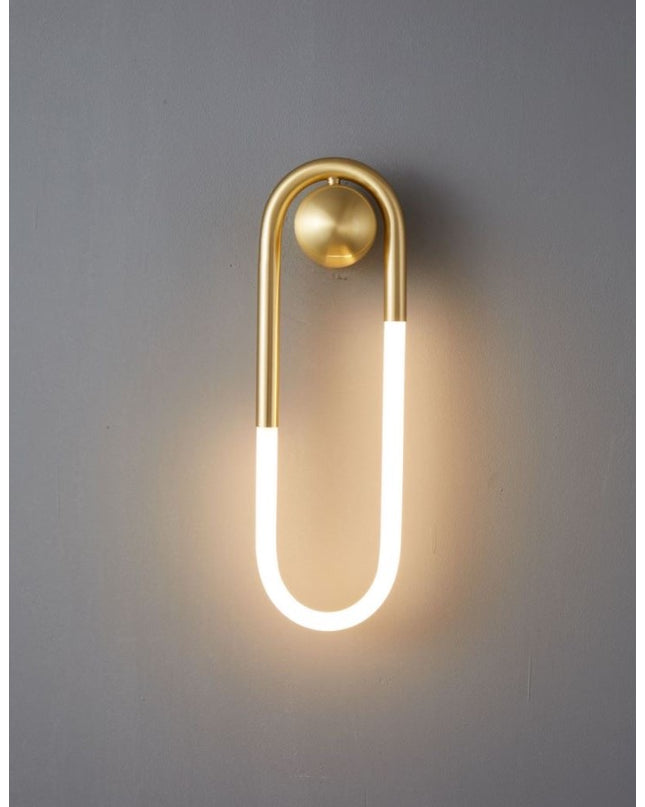 Wall lamp (Sconce) RONDI by Rodesigne — brass wall sconce lamp, designer lighting by RODESIGNE