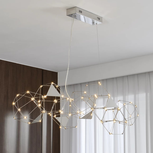 Chandelier ZUNDA — designer chandelier, custom lighting by RODESIGNE