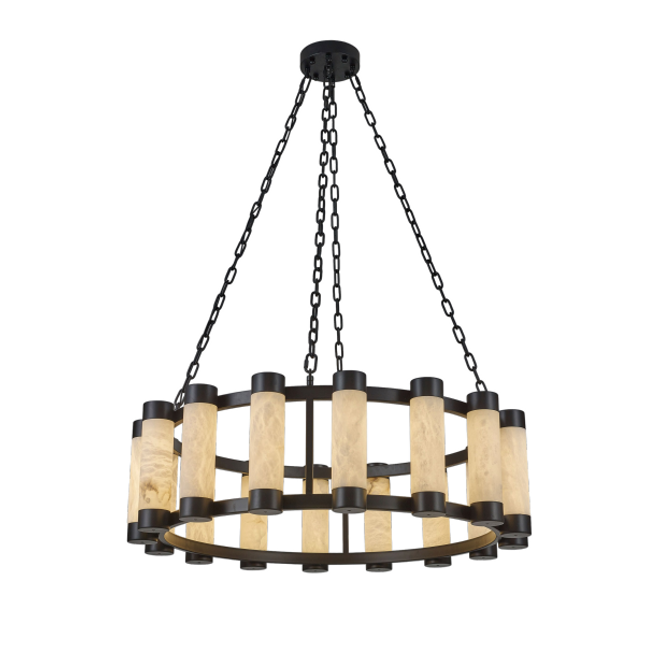 Chandelier ZGARB — designer chandelier, custom lighting by RODESIGNE