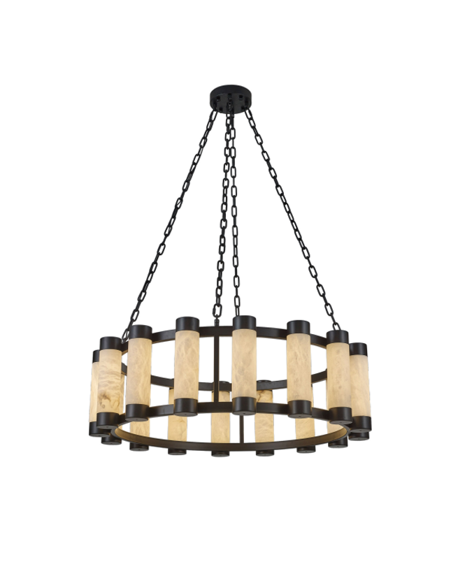 Chandelier ZGARB — designer chandelier, custom lighting by RODESIGNE