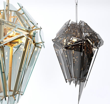 Chandelier EDIEL — designer chandelier, custom lighting by RODESIGNE