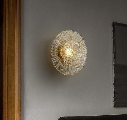Wall Sconce ANGELA — brass wall sconce lamp, designer lighting by RODESIGNE
