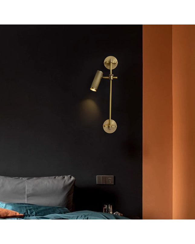 Wall Sconce NETTOYER — brass wall sconce lamp, designer lighting by RODESIGNE