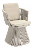 MARRAKECH Swivel Chair — Outdoor by Rodesigne