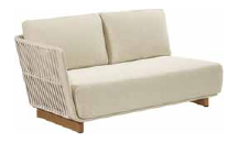 MARRAKECH 2 Seater Sofa Right Arm Module — Outdoor by Rodesigne