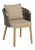VATICAN Dining Armchair (Rope) — Outdoor by Rodesigne